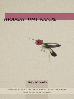 cover image of Thought That Nature